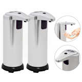 vidaXL Automatische zeepdispensers infraroodsensor 600 ml 2 st