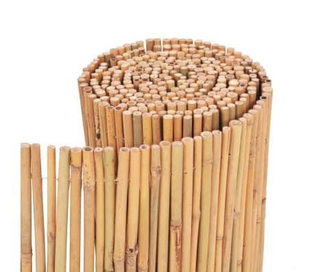 vidaXL Cerca de bambu 500x30 cm