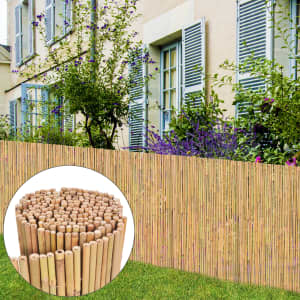 Bambusový plot 300 x 100 cm
