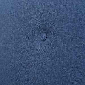 Křeslo modré textil - obrázek 8