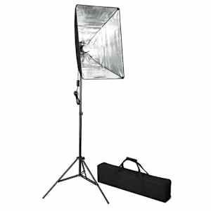 vidaXL Fotostudiosett softboks fotolys med fotobord