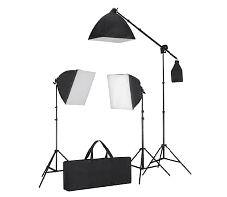 vidaXL Kit de flash de studio et un r&eacute;flecteur