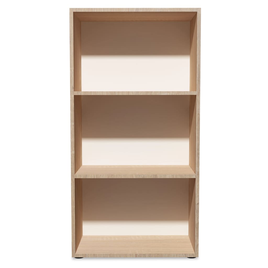 vidaXL Bookshelf Engineered Wood 60x31x116.5 cm Oak