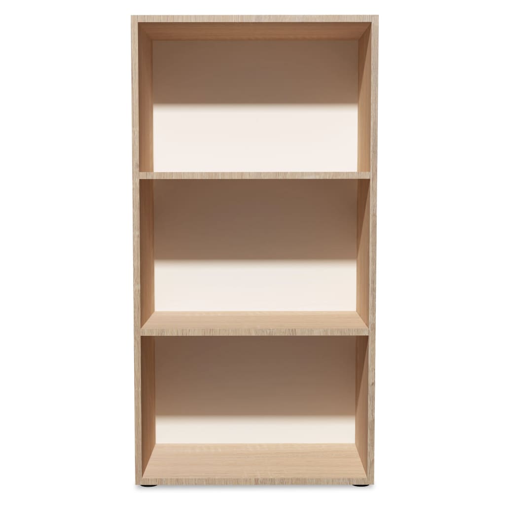 vidaXL Boekenplank 60x31x116,5 cm spaanplaat eiken