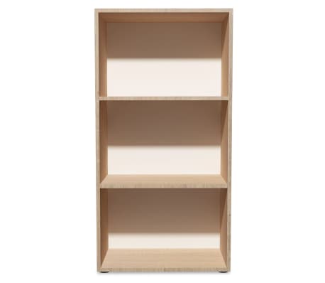 vidaXL Bookshelf Engineered Wood 60x31x116.5 cm Oak