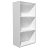 vidaXL Bokhylle sponplate 60x31x116,5 cm hvit