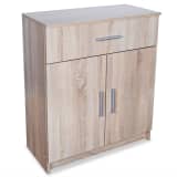 vidaXL Buffet Aggloméré 71 x 35 x 88 cm Chêne