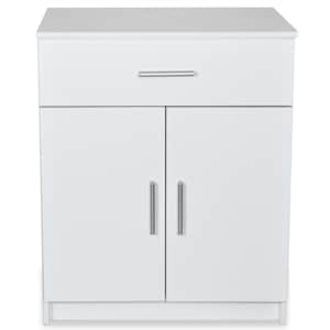 vidaXL Ντουλάπι Λευκό 71 x 35 x 88 εκ. από Μοριοσανίδα