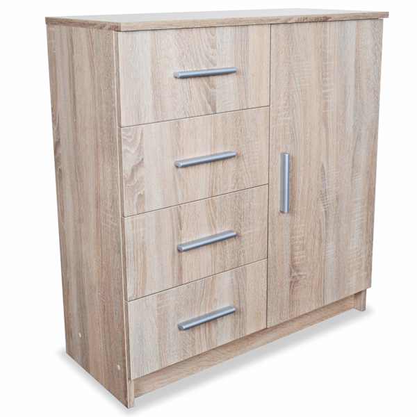 vidaXL puhvetkapp, puitlaastplaat 79 x 35 x 88 cm, tamm