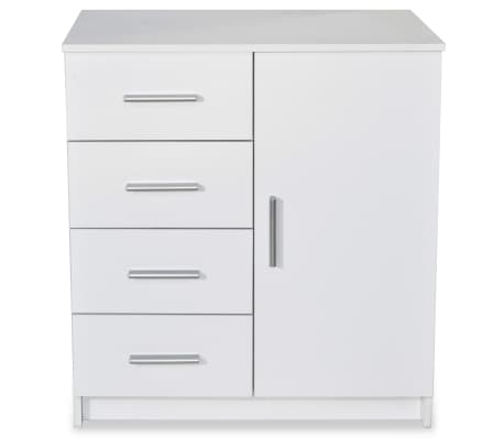 vidaXL Buffet Aggloméré 79 x 35 x 88 cm Blanc