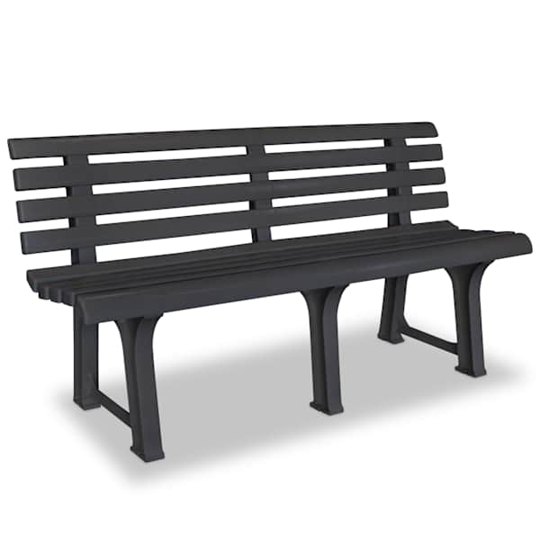 vidaXL aiapink 145,5 cm, plast, antratsiithall