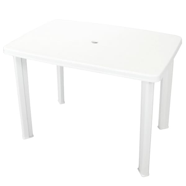 vidaXL aialaud, valge 101 x 68 x 72 cm plast