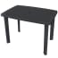  vidaXL antracitszürke műanyag kerti asztal 101 x 68 x 72 cm termék 2. képe