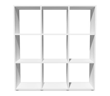 vidaXL fehér könyvespolc 104 x 29 x 108 cm