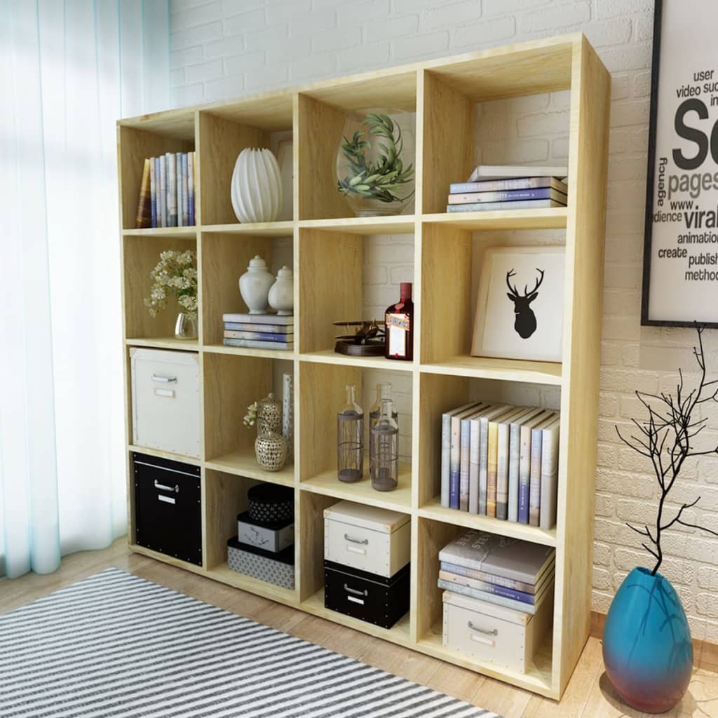 vidaXL Βιβλιοθήκη Ραφιέρα 138,5 x 29 x 142,5 εκ. από Ξύλο Δρυός