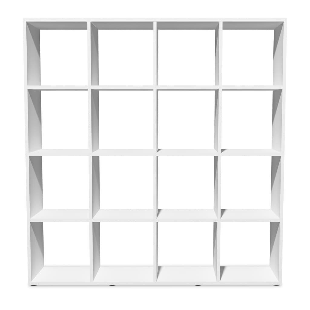 

vidaXL Boekenkast 138,5x29x142,5 cm wit