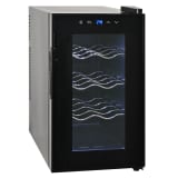 vidaXL Cantinetta per Vini Frigo Bar 25 L 8 Bottiglie Display a LCD