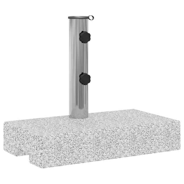 vidaXL ristk&uuml;likukujuline p&auml;evavarju alus, graniidist, 25 kg
