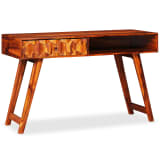 vidaXL Schrijftafel 118x50x76 cm massief sheesham hout