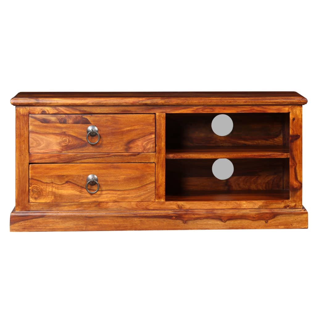 

vidaXL Tv-meubel 90x30x40 cm massief sheeshamhout