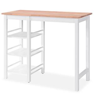 3dílný barový set MDF bílý - obrázek 4