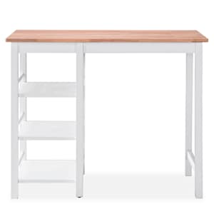 3dílný barový set MDF bílý - obrázek 5