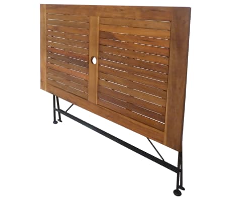 Jardín Acacia 120x70x74 Cm Vidaxl Madera De Mesa Plegable qUGjLVSzMp
