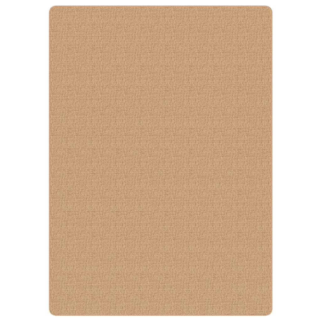 vidaXL Covor de iută cu spate din latex, 70 x 130 cm, natural