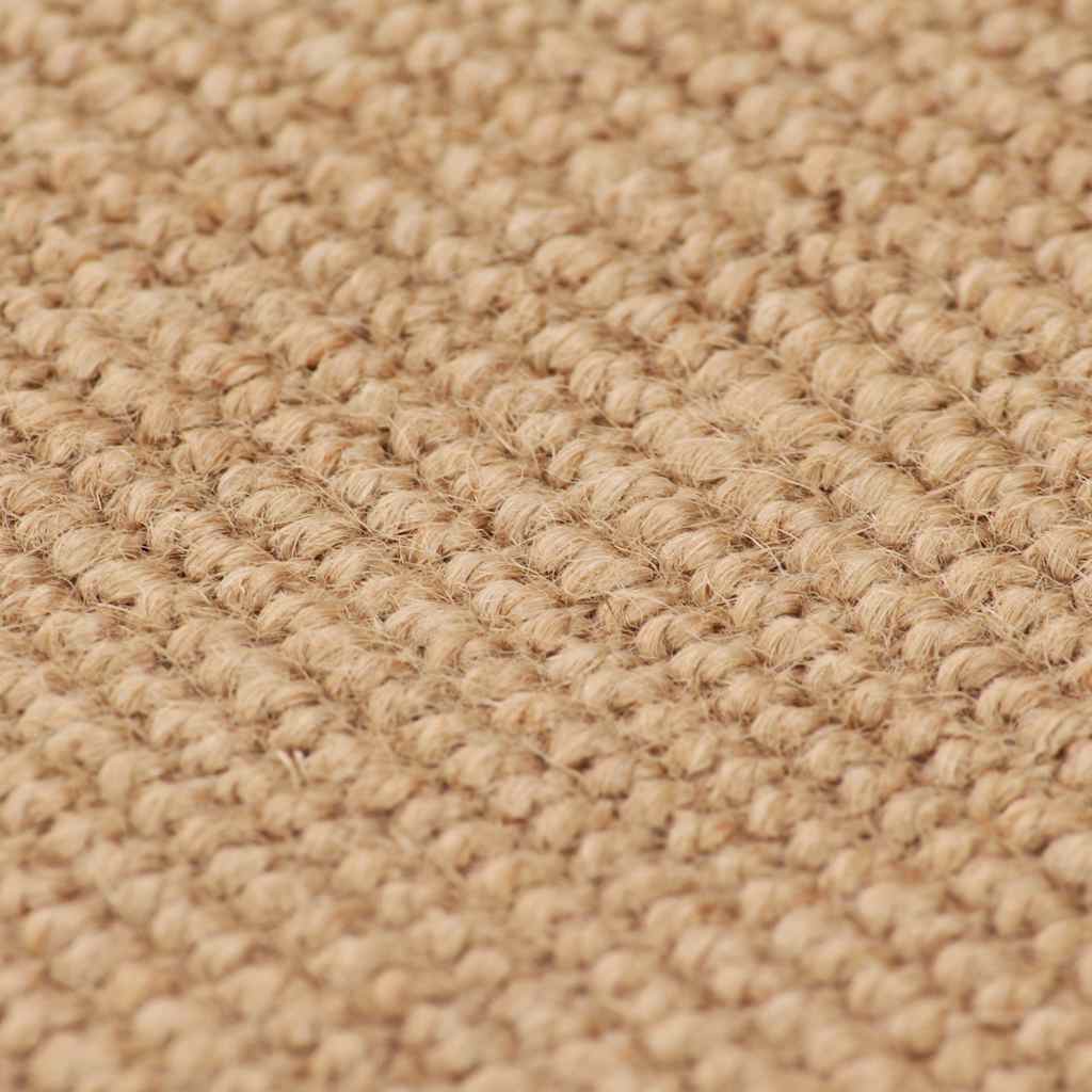 Thumbnail - vidaXL Teppich Jute mit Latexrücken 120x180 cm Natur