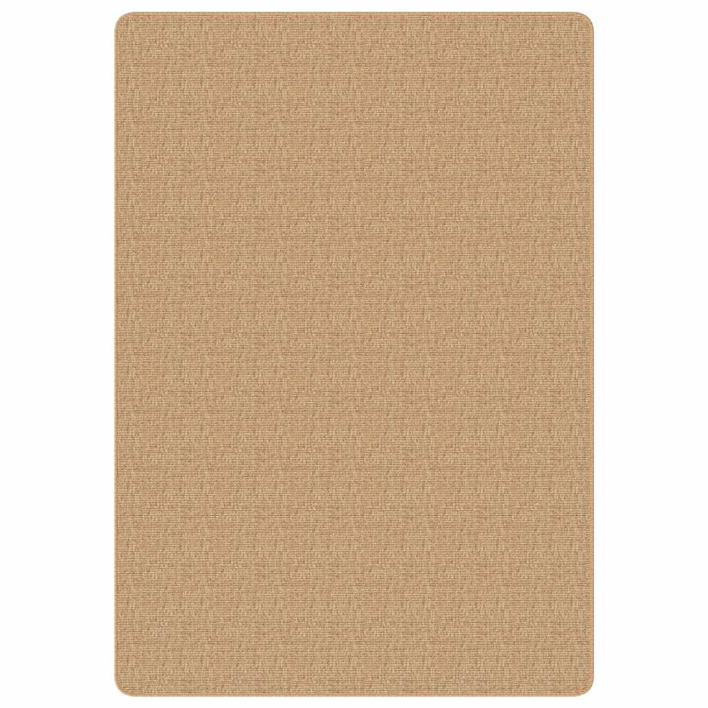 vidaXL Covor de iută cu spate din latex, 160 x 230 cm, natural