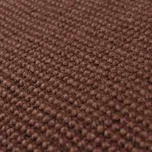 vidaXL Kilimas, džiutas su latekso pagrindu, 80x160cm, tamsiai rudas