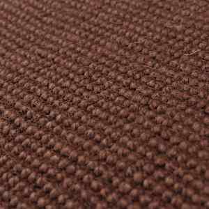 vidaXL Kilimas, džiutas su latekso pagrindu, 190x300cm, tamsiai rudas