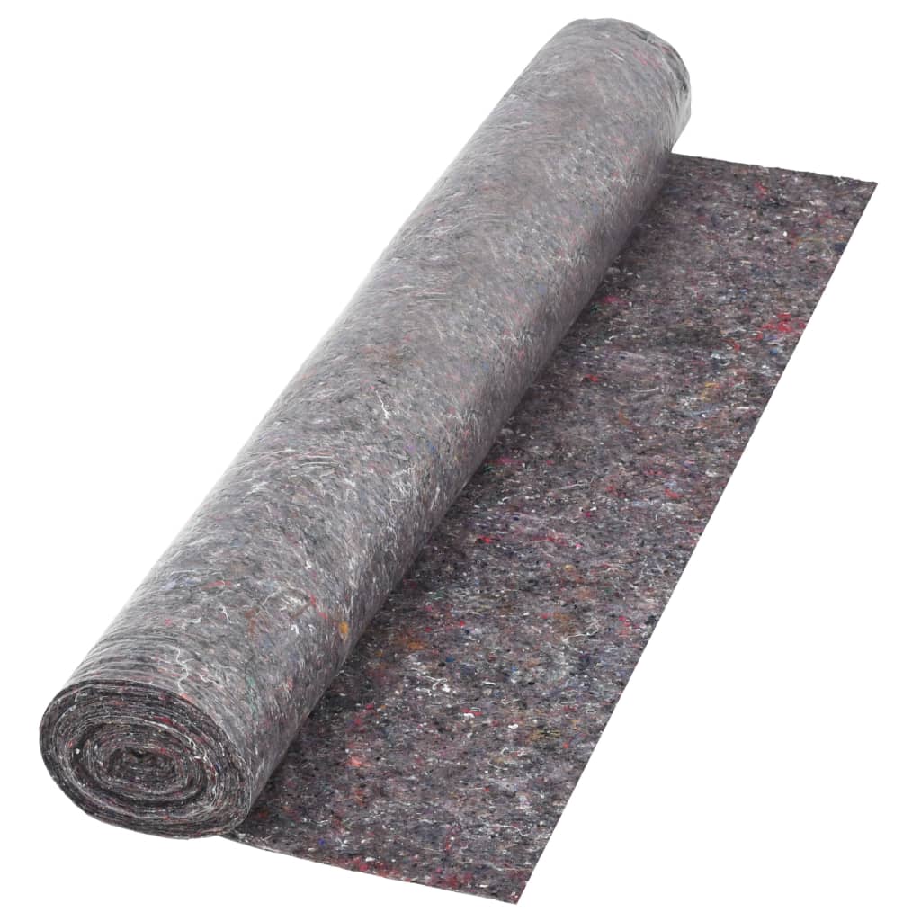  Ochranný koberec z flícu, 50 m, 180 g/m², sivý