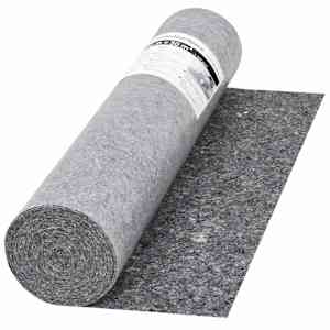 vidaXL libisemiskindel maalrifliis 50 m 280 g/m&sup2; hall