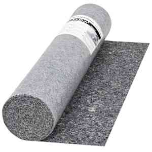 Protiskluzové folie, malířský fleece, 50 m 280 g/m², šedá - obrázek 2