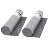 vidaXL Protiskluzové folie, malířský fleece 2ks 50 m 280 g/m², šedá