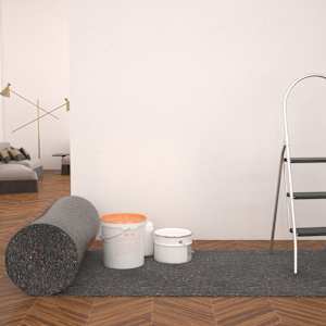 Protiskluzové folie, malířský fleece 2ks 50 m 280 g/m², šedá - obrázek 1