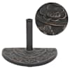 vidaXL poolringikujuline p&auml;evavarju alus, vaigust, pronksjas, 9 kg