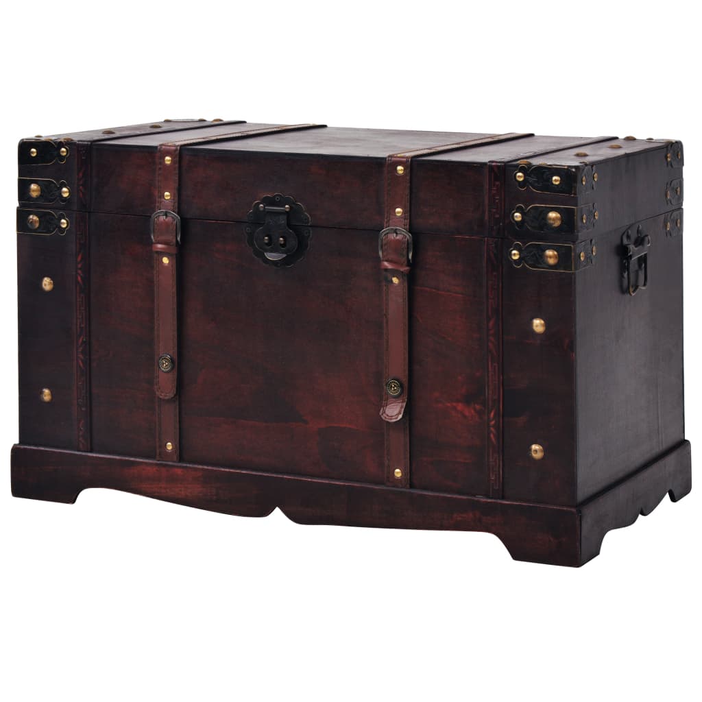 

vidaXL Vintage Treasure Chest Wood 26"x15"x15.7"