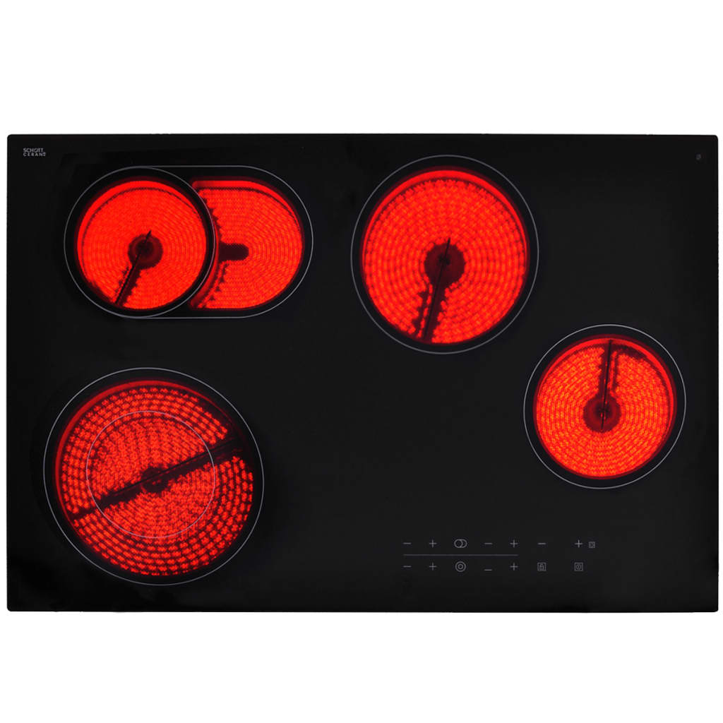 

vidaXL RETOUR Keramische kookplaat 4 zones Schott glas 7200 W (NL ONLY)