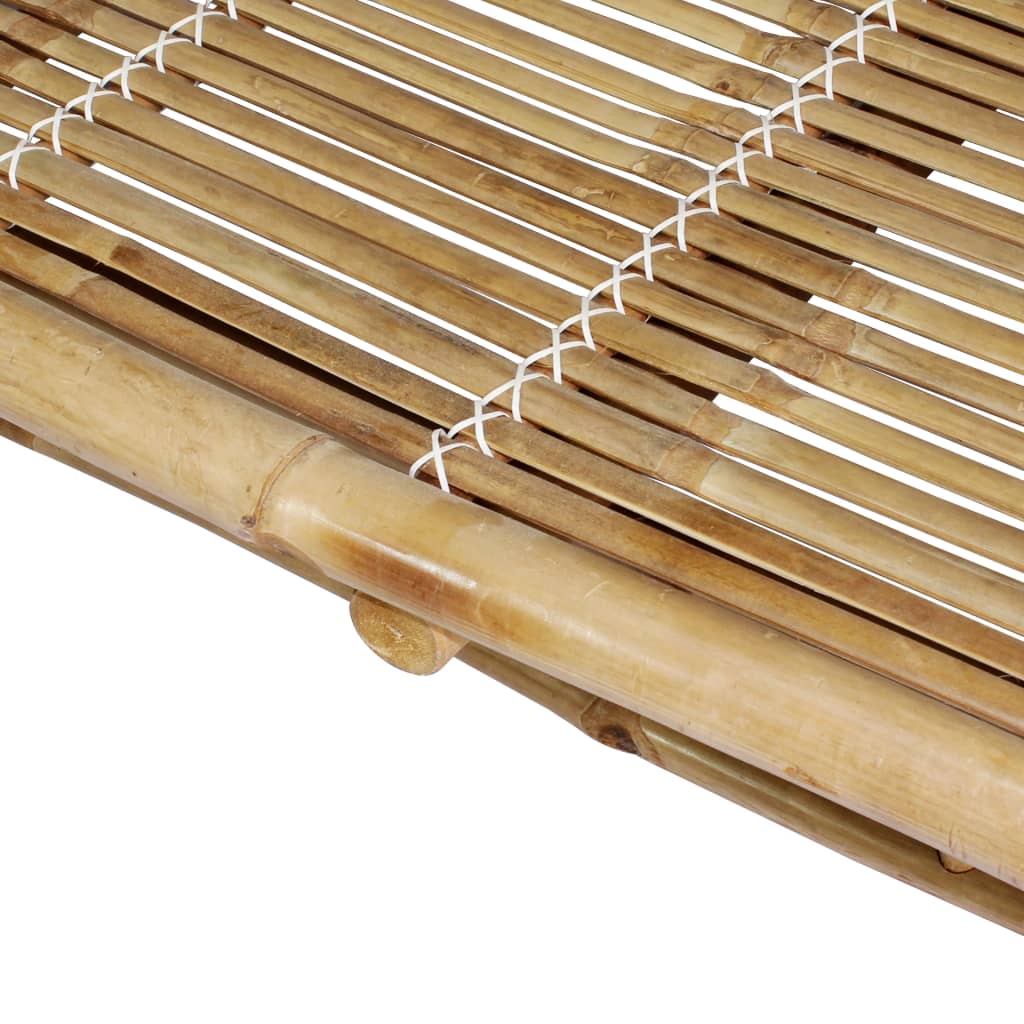 Kétszemélyes bambusz napozóágy 
