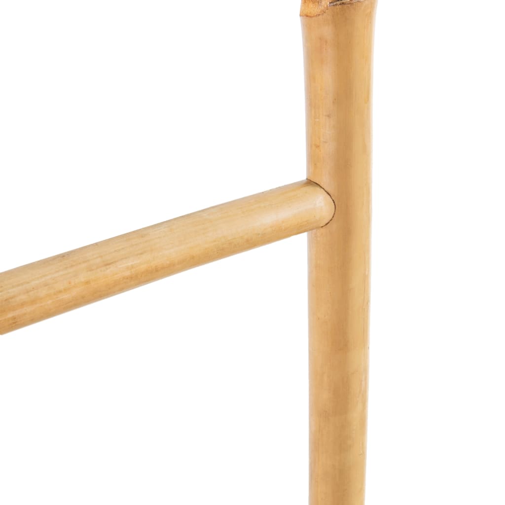 5 fokos, bambusz törölközőszárító létra 150 cm 