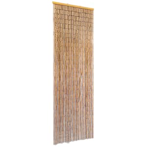vidaXL putukav&otilde;rk uksekardin matkaautole, bambus 56 x 185 cm