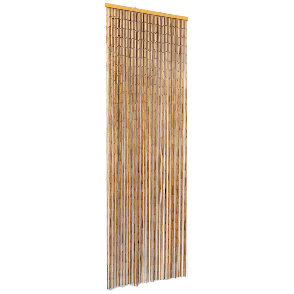 vidaXL Dveřní závěs proti hmyzu pro obytný vůz, bambus, 56x185 cm