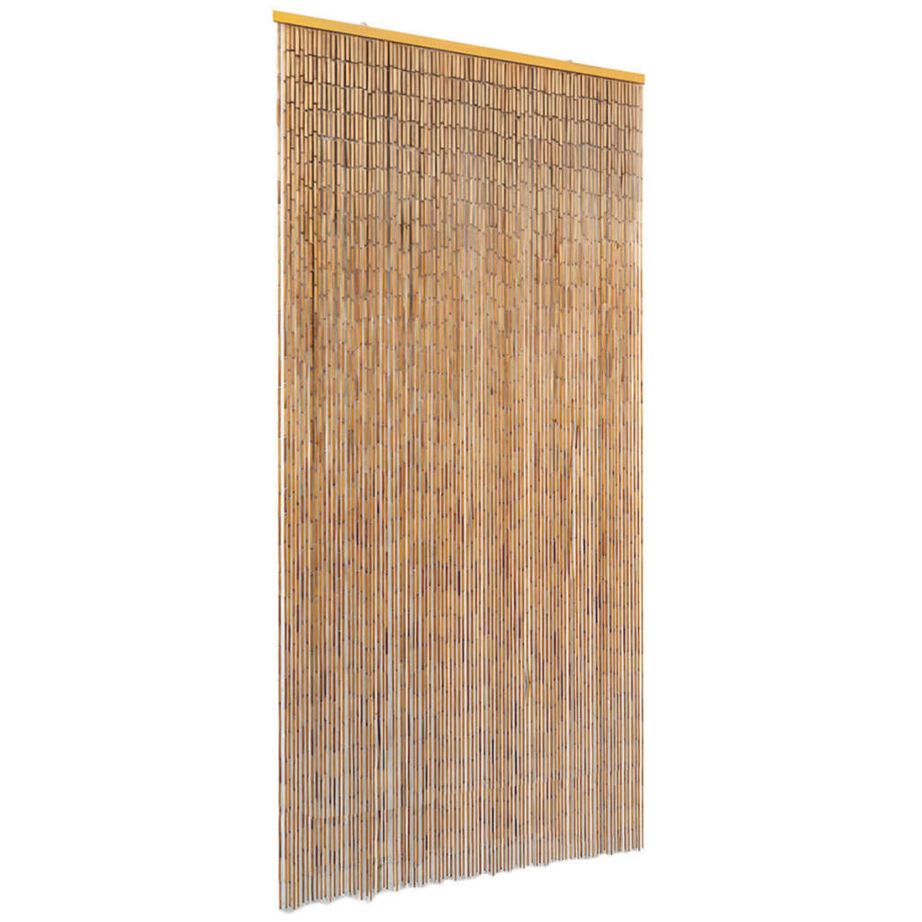 vidaXL Perdea de ușă pentru insecte, bambus, 90×220 cm vidaXL