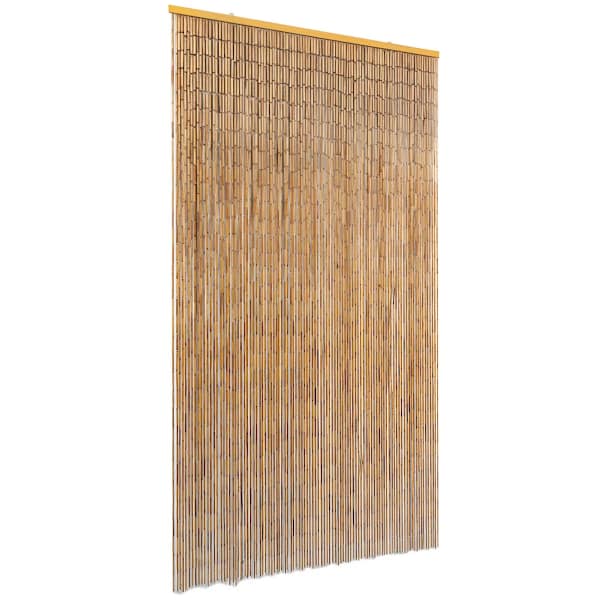 vidaXL uksekardin, bambus 100 x 200 cm
