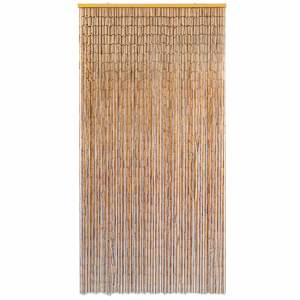 Dveřní závěs proti hmyzu, bambus, 100x200 cm - obrázek 2
