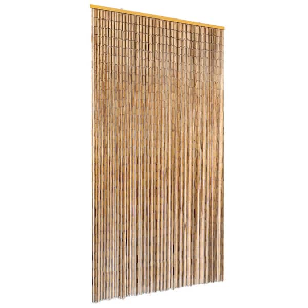 vidaXL uksekardin, bambus 100 x 220 cm