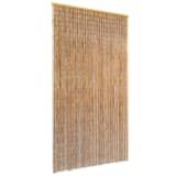 vidaXL Cortina de bambú para puerta contra insectos 100x220 cm