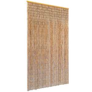 Dveřní závěs proti hmyzu, bambus, 120x220 cm - obrázek 2